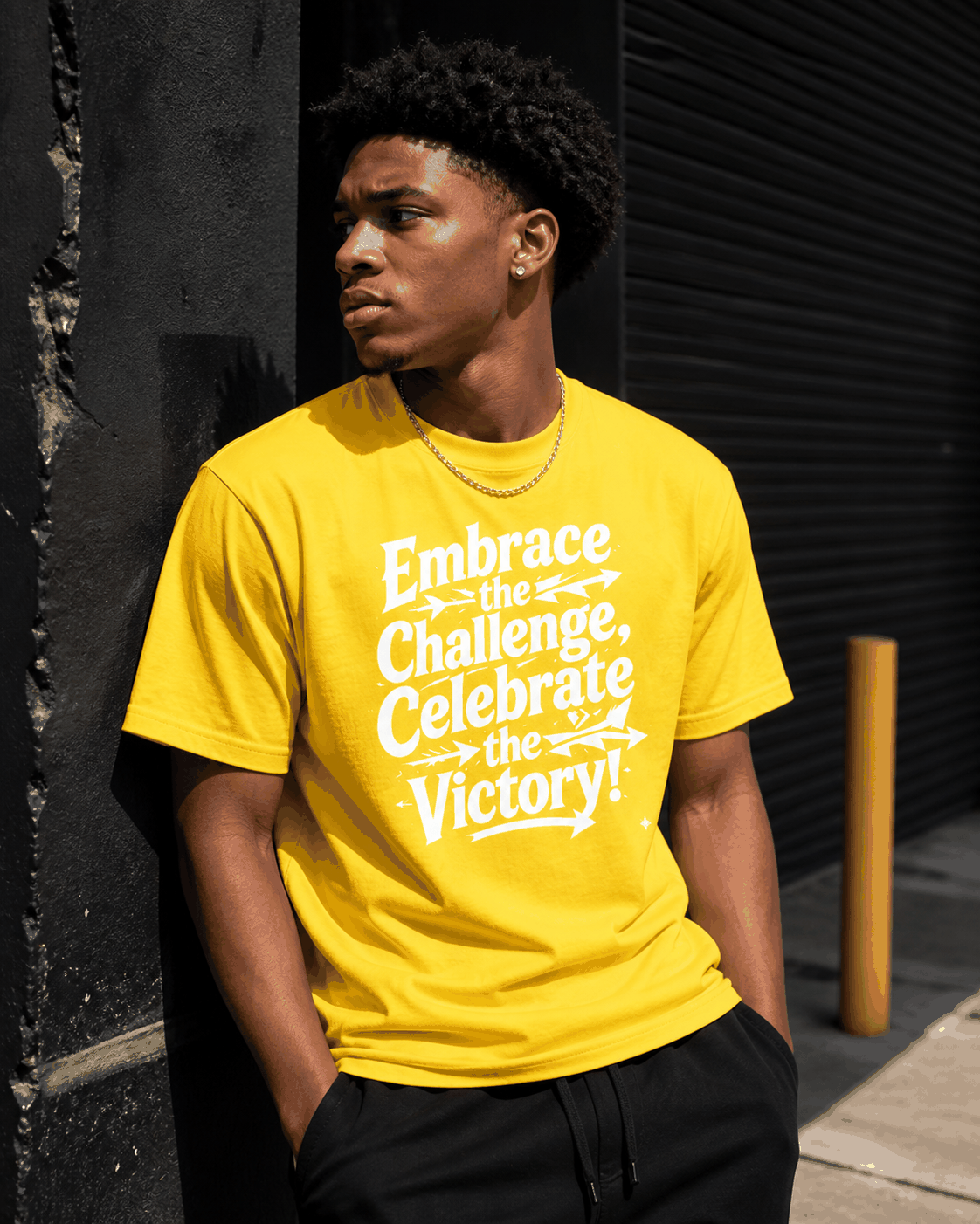 Embrace the Challenge, Celebrate The Victory T-Shirt