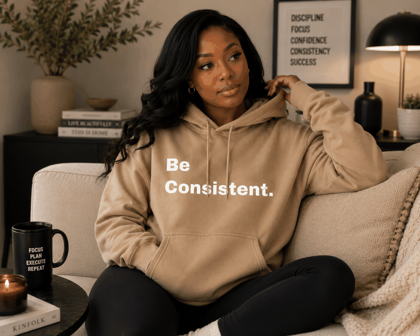 Be Consistent. Hoodie