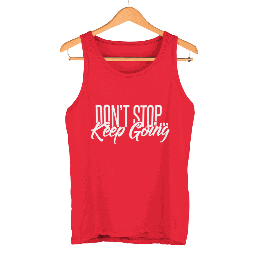 GCA Unlimited Inspirational Tank lightweight breathable workout tank with faith-based motivational print