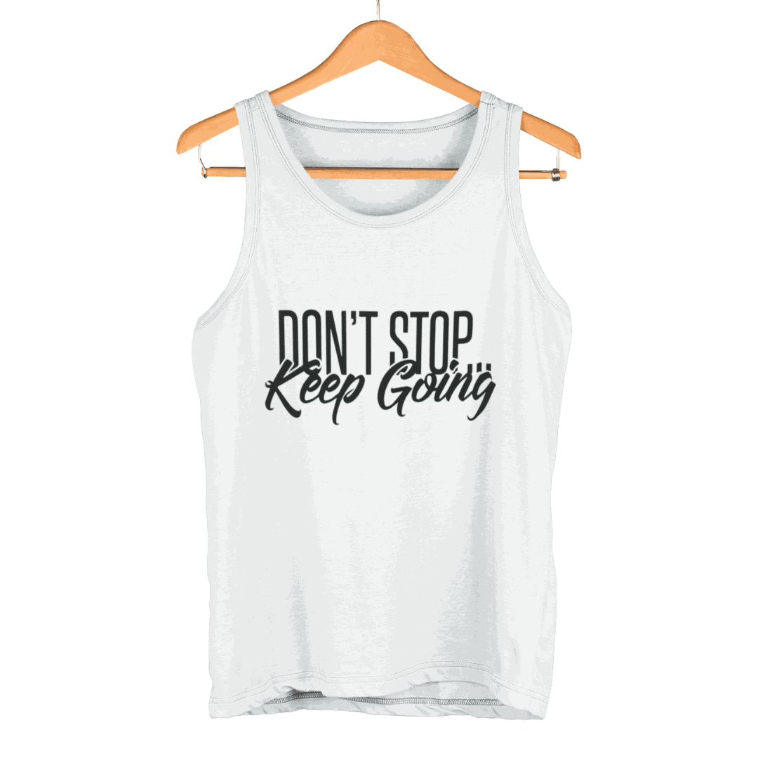 GCA Unlimited Inspirational Tank lightweight breathable unisex workout top with motivational faith-based print