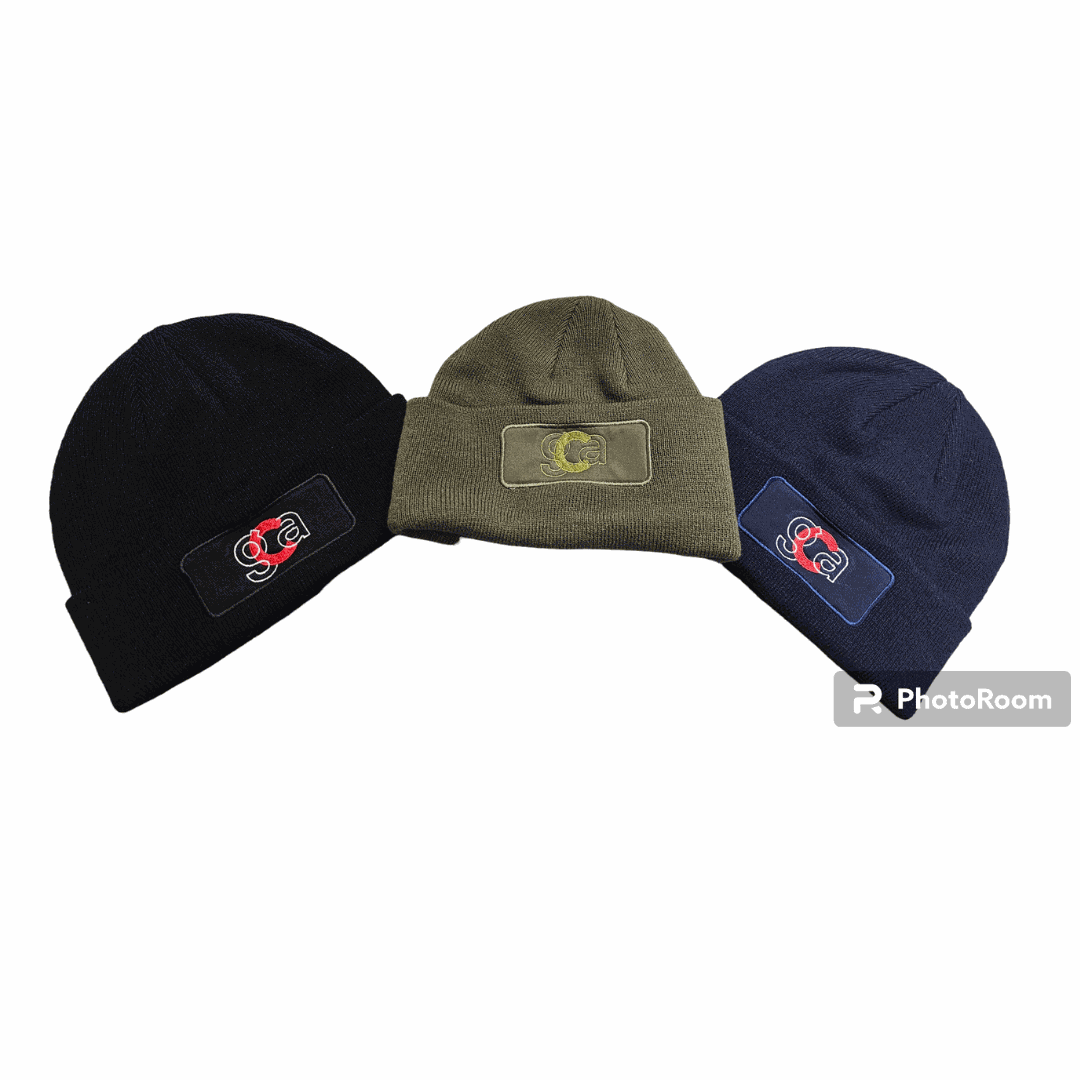 GCA Unlimited knit hat with embroidered inspirational faith design for warmth and style