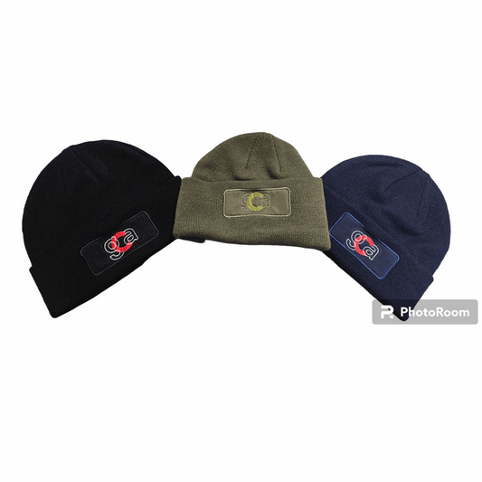GCA Unlimited knit hat with embroidered inspirational faith design for warmth and style