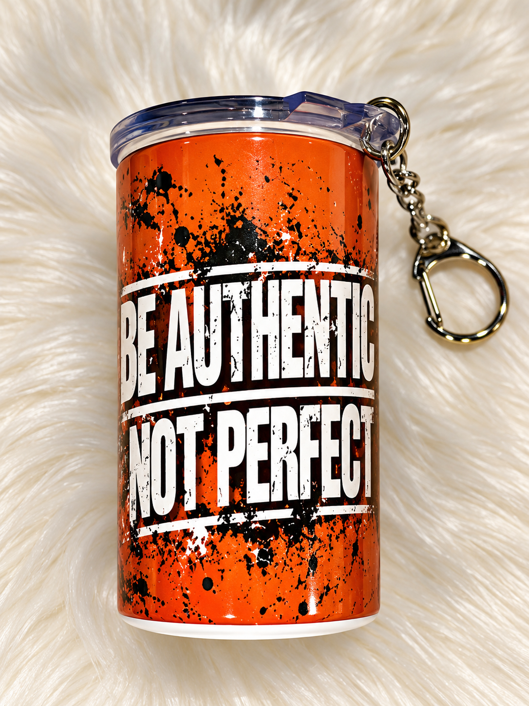 Be Authentic Not Perfect Mini Inspirational Tumbler