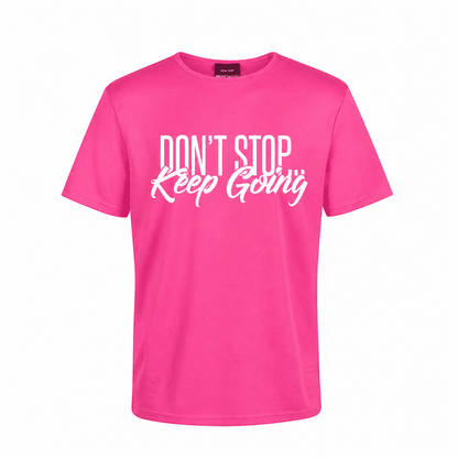 moisture-wicking t-shirt designed for performance and comfort during workouts and daily wear
