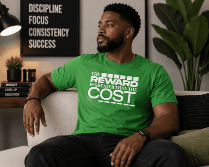The Reward is Greater.....Short Sleeve T-Shirt