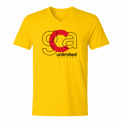 GCA logo on apparel design