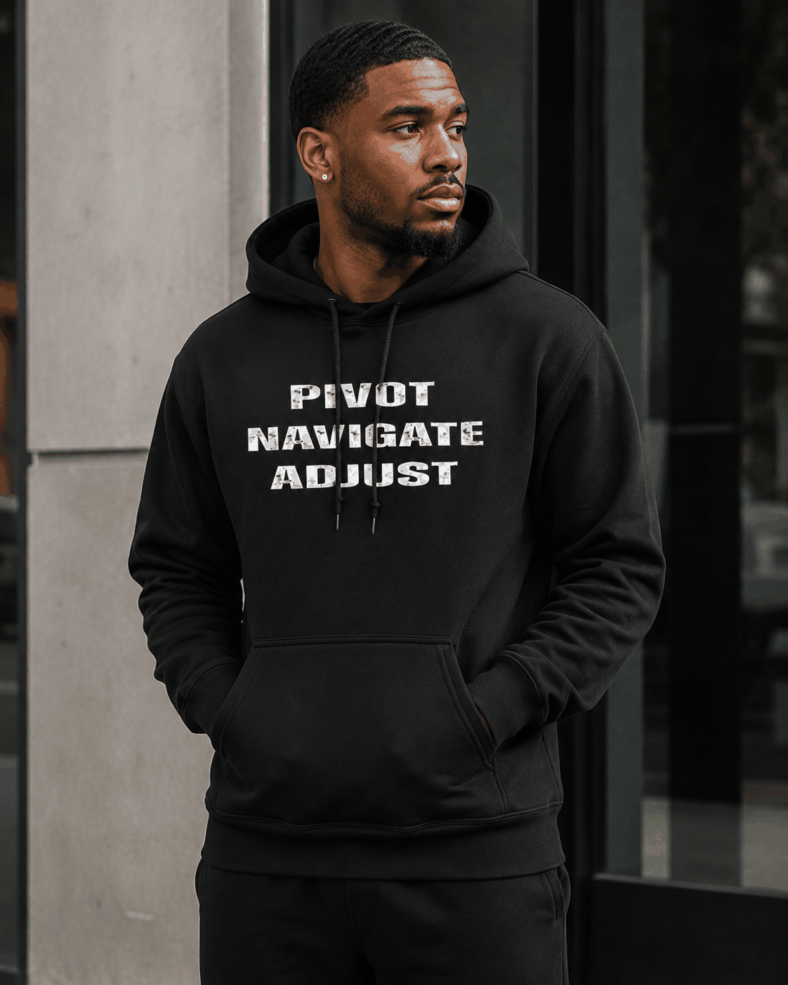 PIVOT NAVIGATE ADJUST Hoodies - Embrace Authenticity with Unique Style