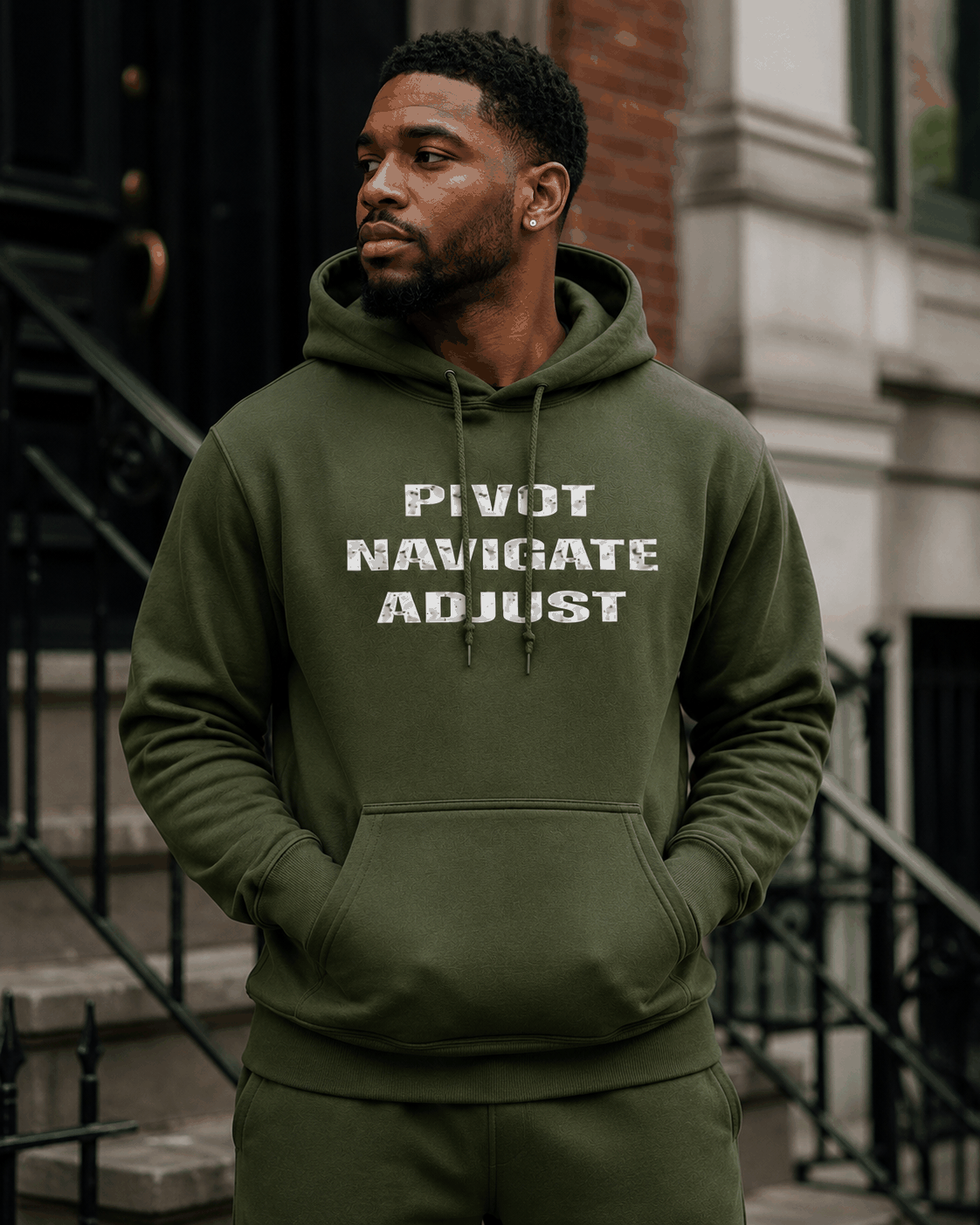 PIVOT NAVIGATE ADJUST Hoodies - Embrace Authenticity with Unique Style