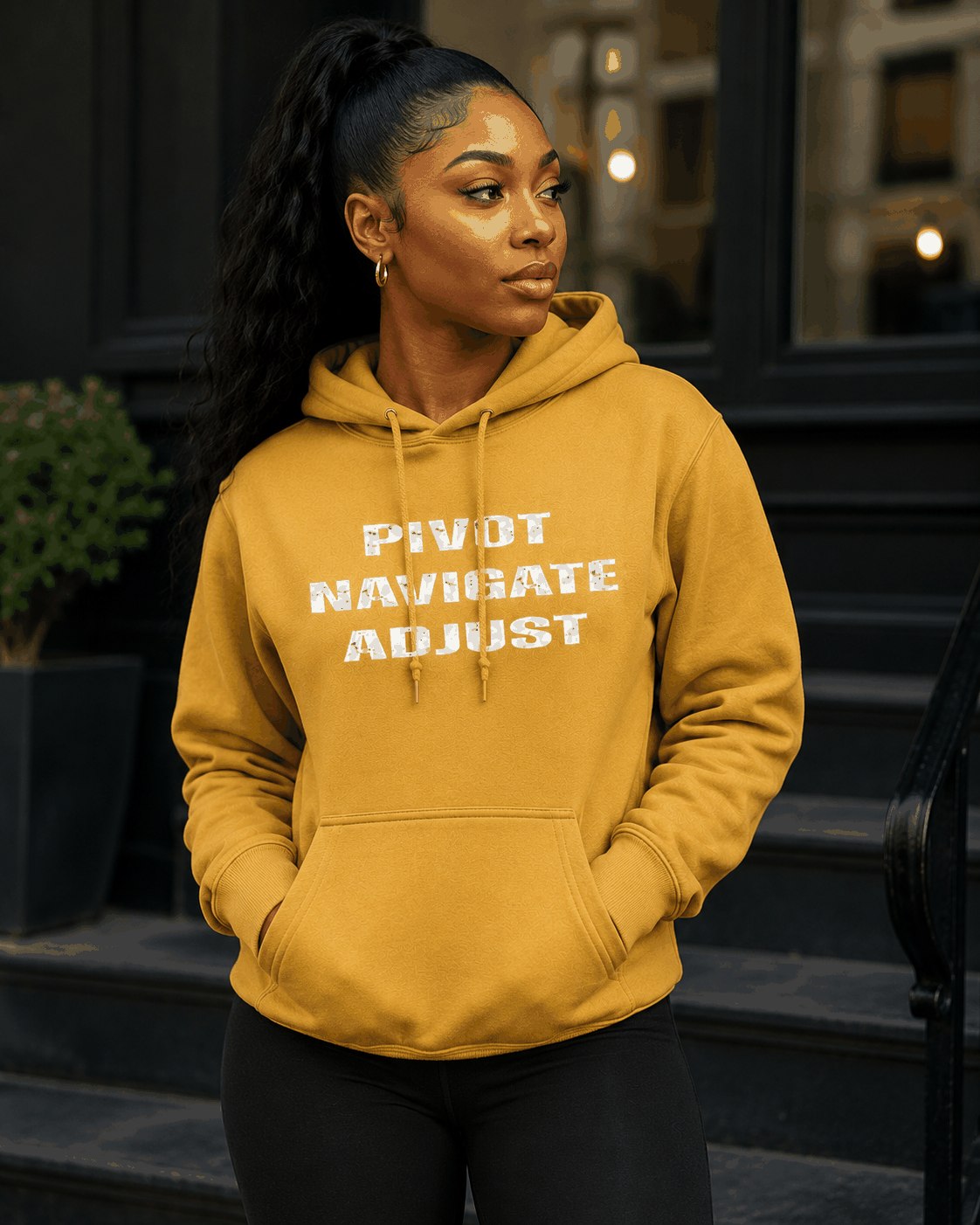 PIVOT NAVIGATE ADJUST Hoodies - Embrace Authenticity with Unique Style