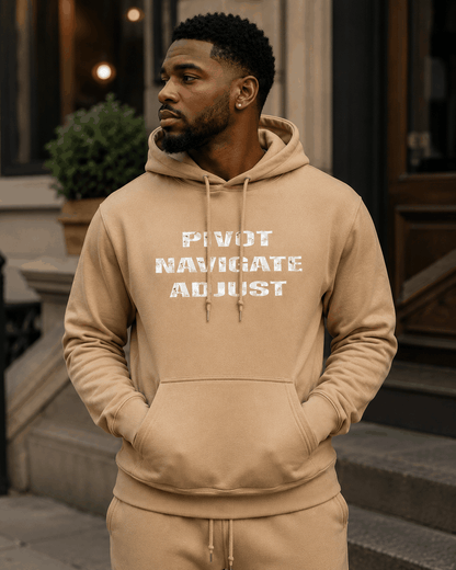 PIVOT NAVIGATE ADJUST Hoodies - Embrace Authenticity with Unique Style
