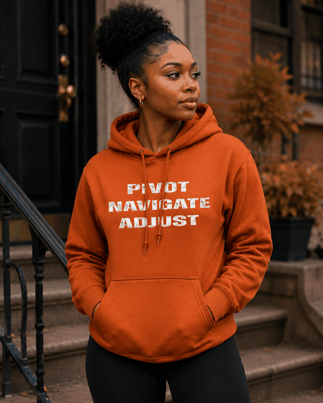 PIVOT NAVIGATE ADJUST Hoodies - Embrace Authenticity with Unique Style
