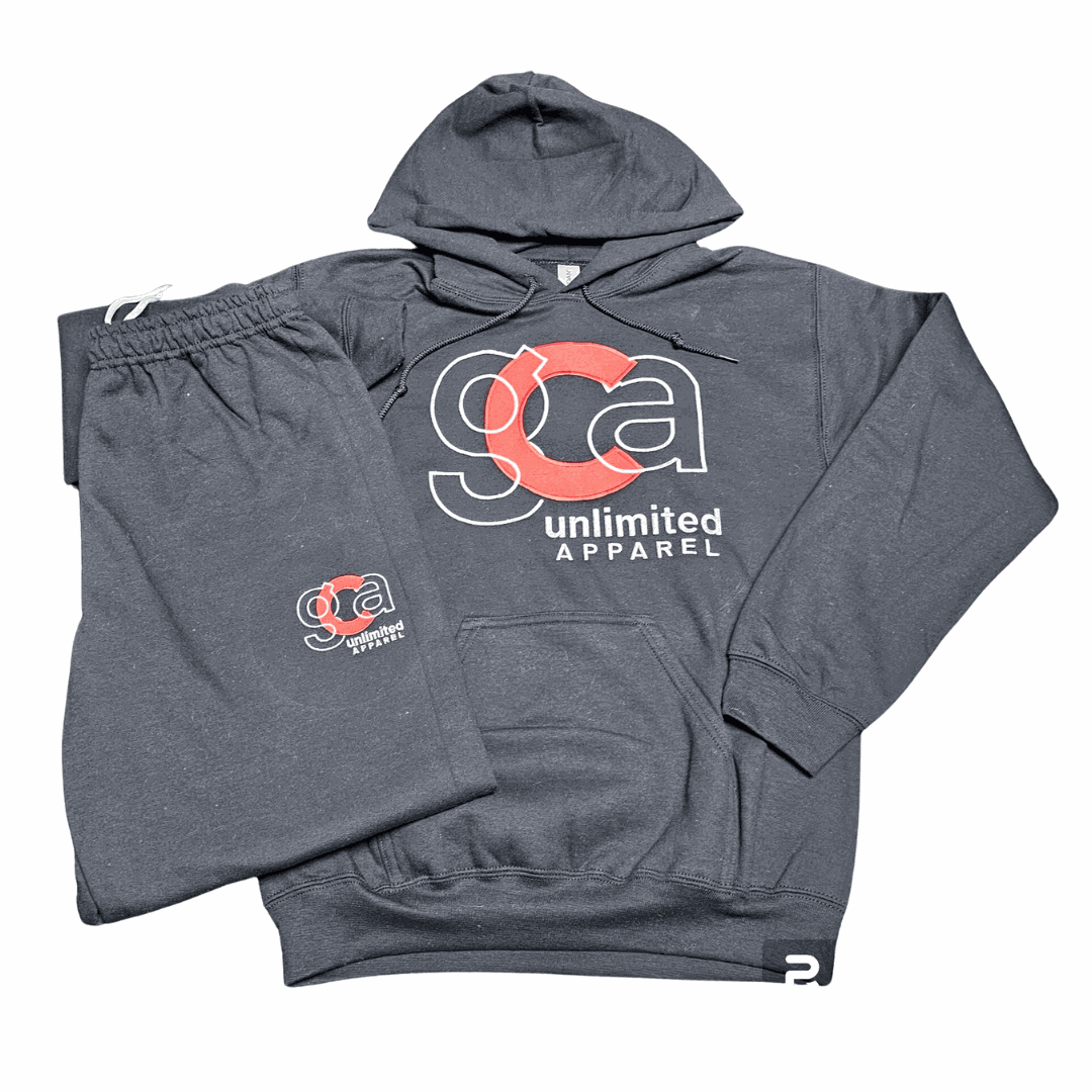 Comfortable and stylish jogger set from GCA Unlimited, perfect for workout and casual wear