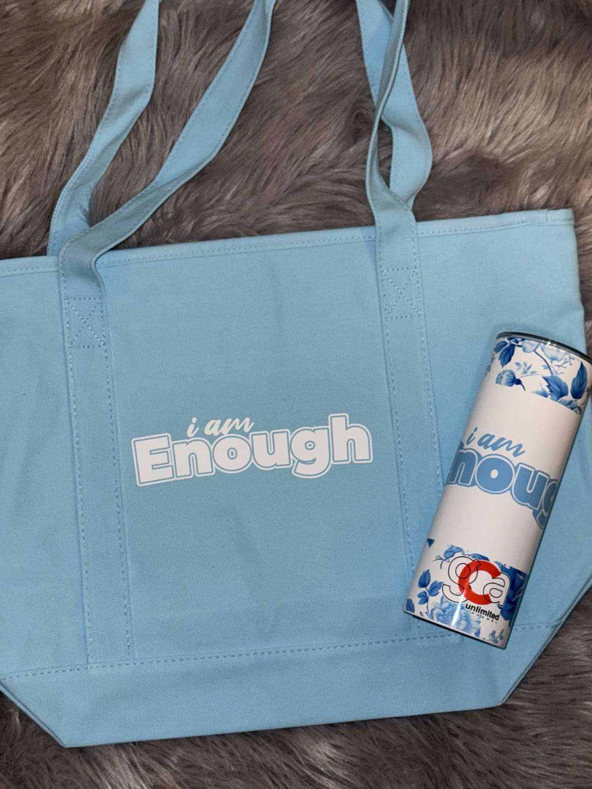 Stylish and durable Inspirational Tote Bag with motivational message and spacious design for everyday use