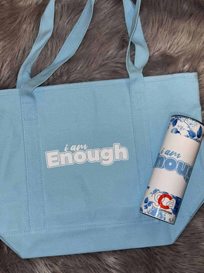 Stylish and durable Inspirational Tote Bag with motivational message and spacious design for everyday use