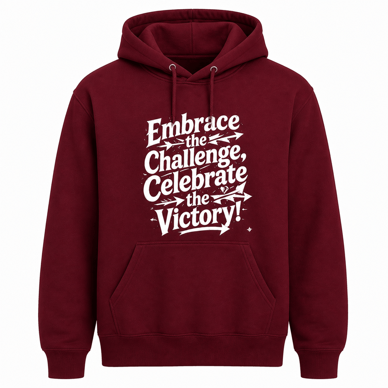 Embrace the Challenge, Celebrate the Victory Hoodie